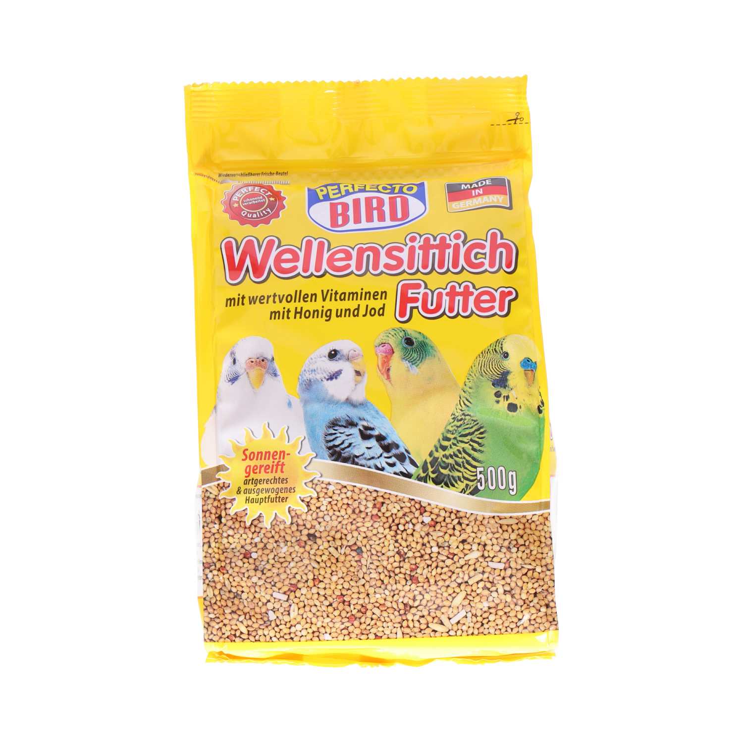 Perfecto Bird Wellensittich Futter 500 g