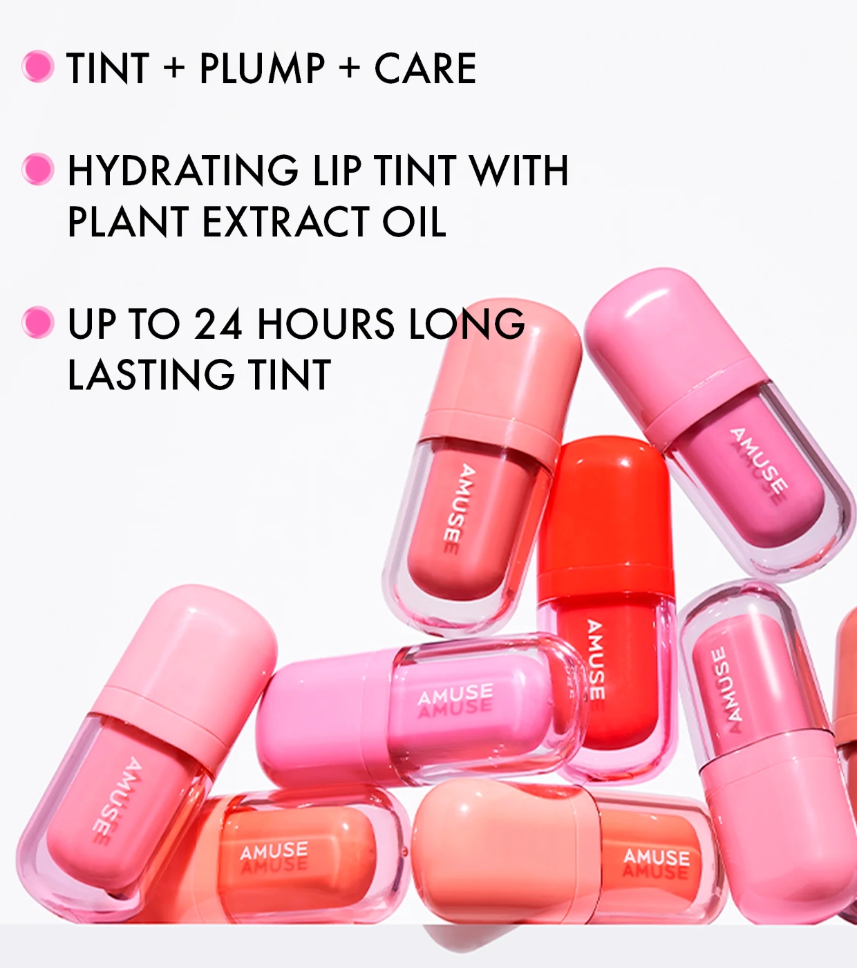 Amuse - Lip Tint Bebe Tint - 06: Pink Fig