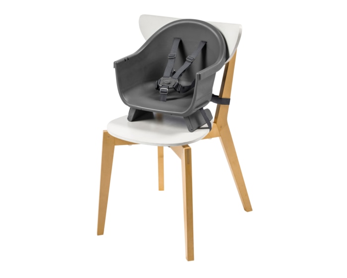 Moa 4-in-1 Hochstuhl 6 M - 7 Y   0 - 25 kg    4 verschiedene Möglichkeiten  |    Stilvolles, langlebiges Design  |    Hält jedem Chaos stand  |    Einfach zu installieren und anzupassen  |