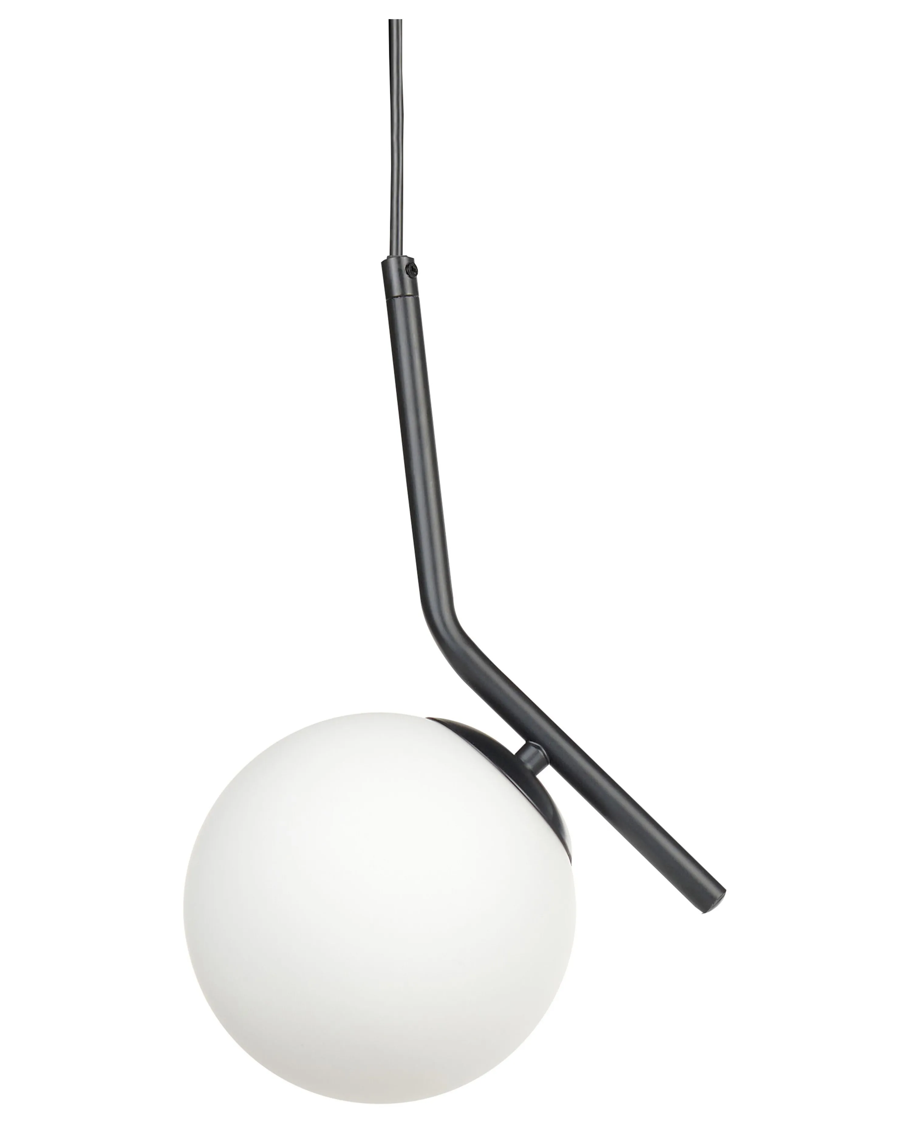 Hanglamp WAPITI Glas Zwart