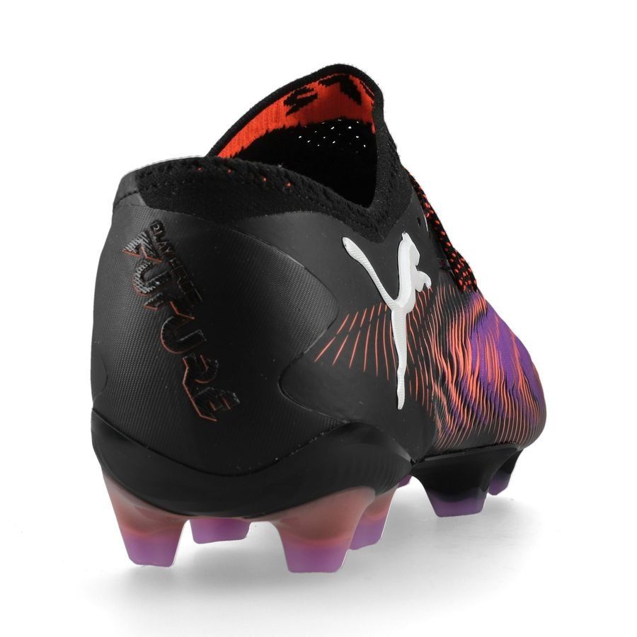 PUMA Future 8 Ultimate Low FG Unlimited - Noir/Blanc/Glowing Red