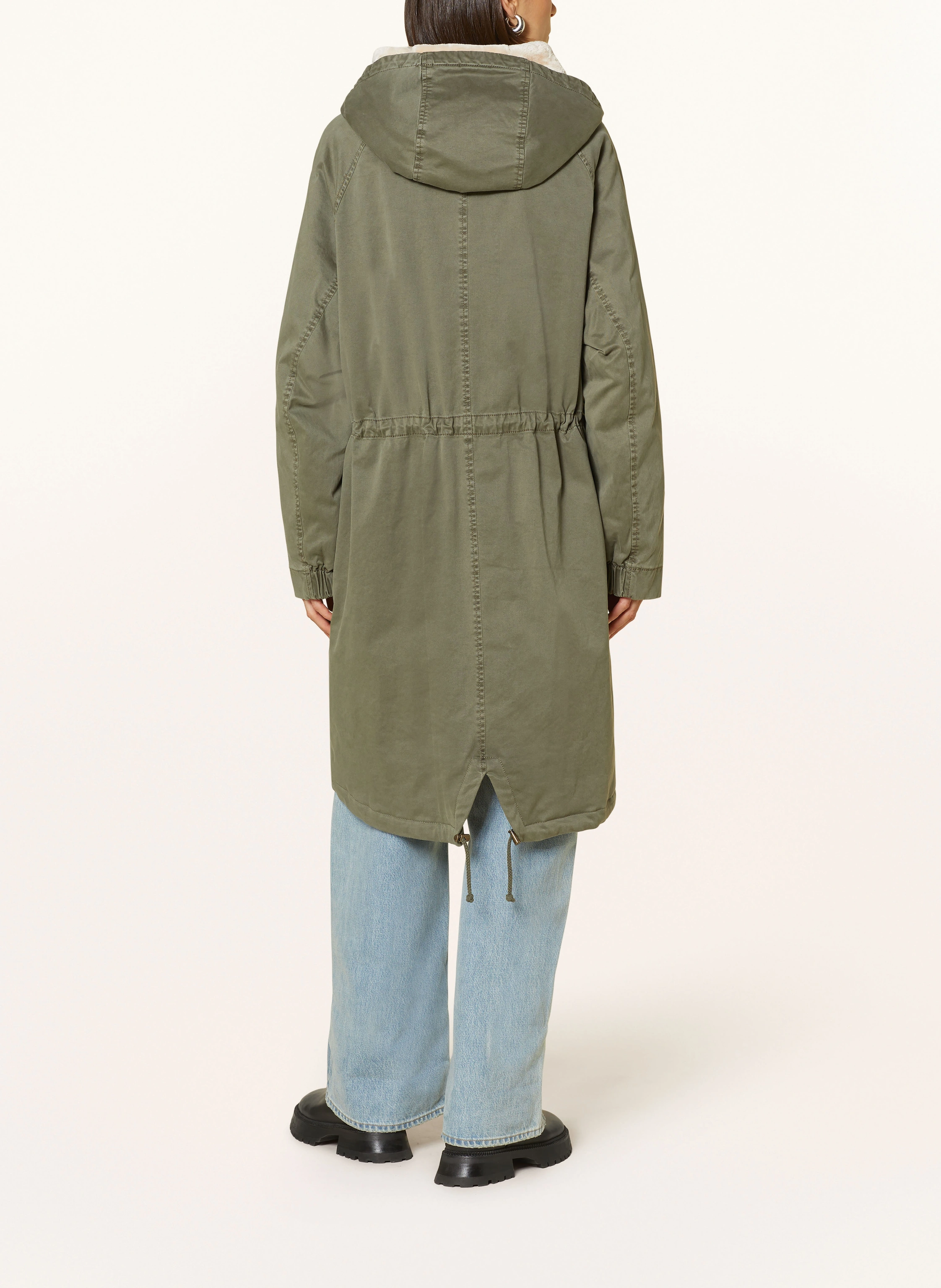 BLONDE No.8 Parka mit Kunstfell