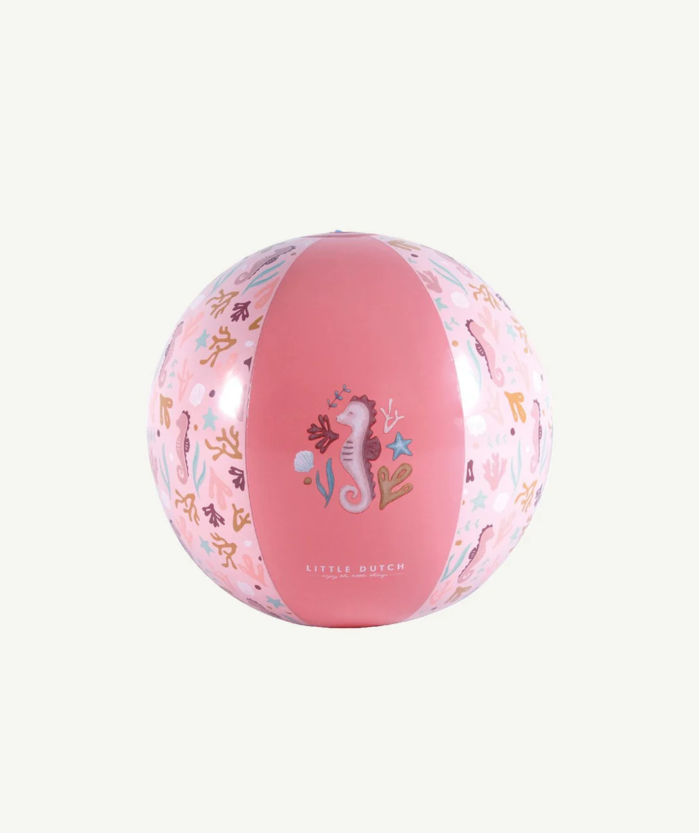 LITTLE DUTCHBallon de plage Ocean Dreams rose