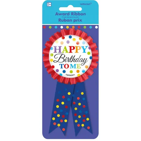 amscan Siegerschleife Bright Birthday