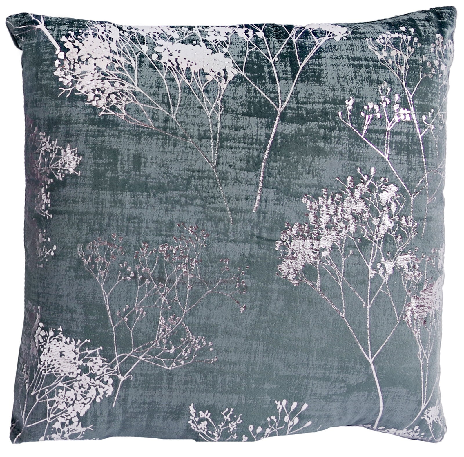 Dekokissen Scrubby Silber 45 x 45 cm