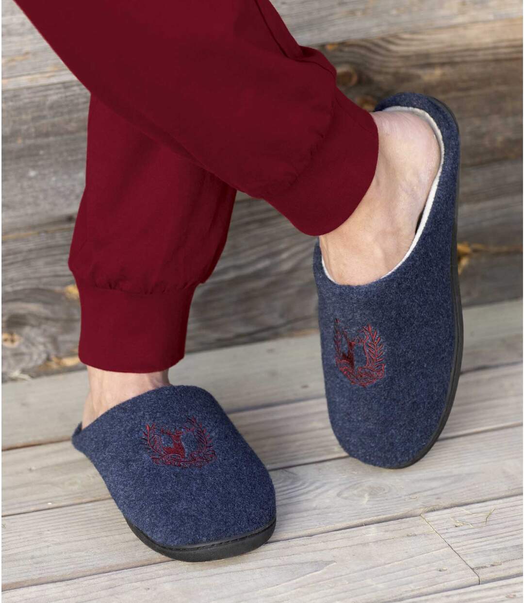 Chaussons Confort Doublés Polaire