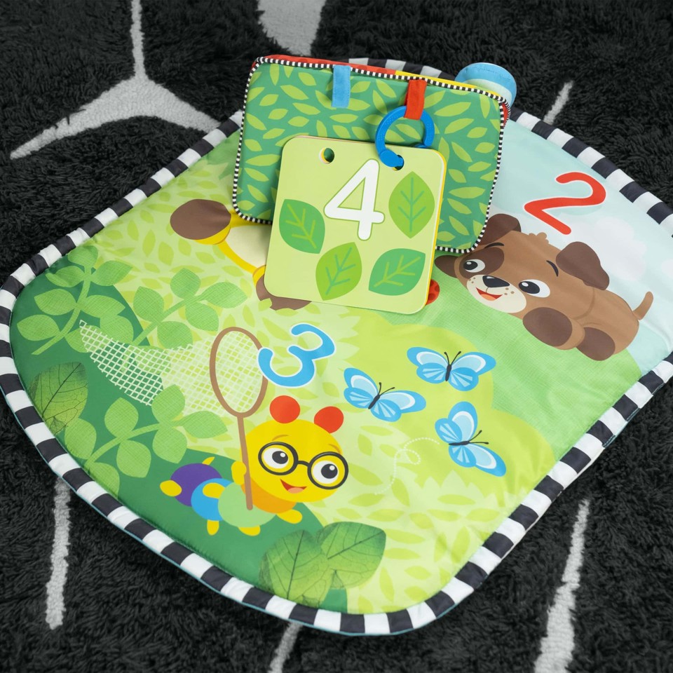 Baby Einstein - Discovery Garden™ aktivitetstæppe og gulvspejl