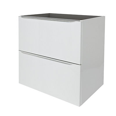 Meuble sous vasque à suspendre GoodHome Imandra blanc 60 cm