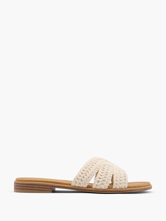 Graceland Pantolette beige