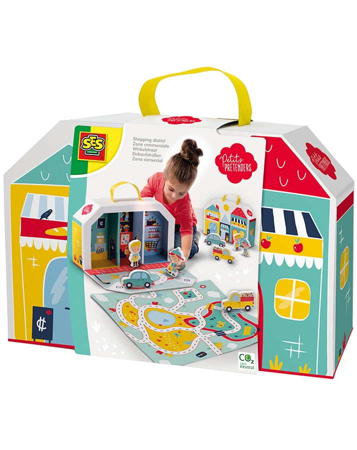 Spielkoffer EINKAUFSTRAßE  5-teilig