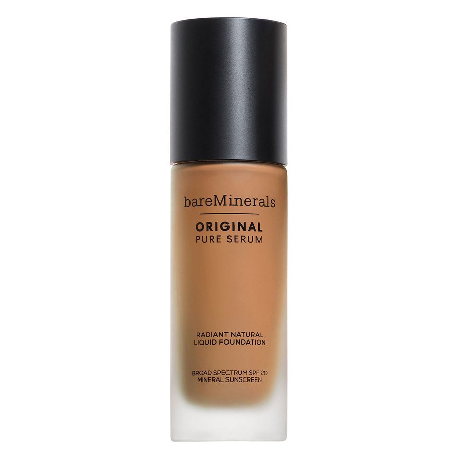 bareMinerals Original Pure Serum Liquid Foundation Medium Deep Warm 4 30ml