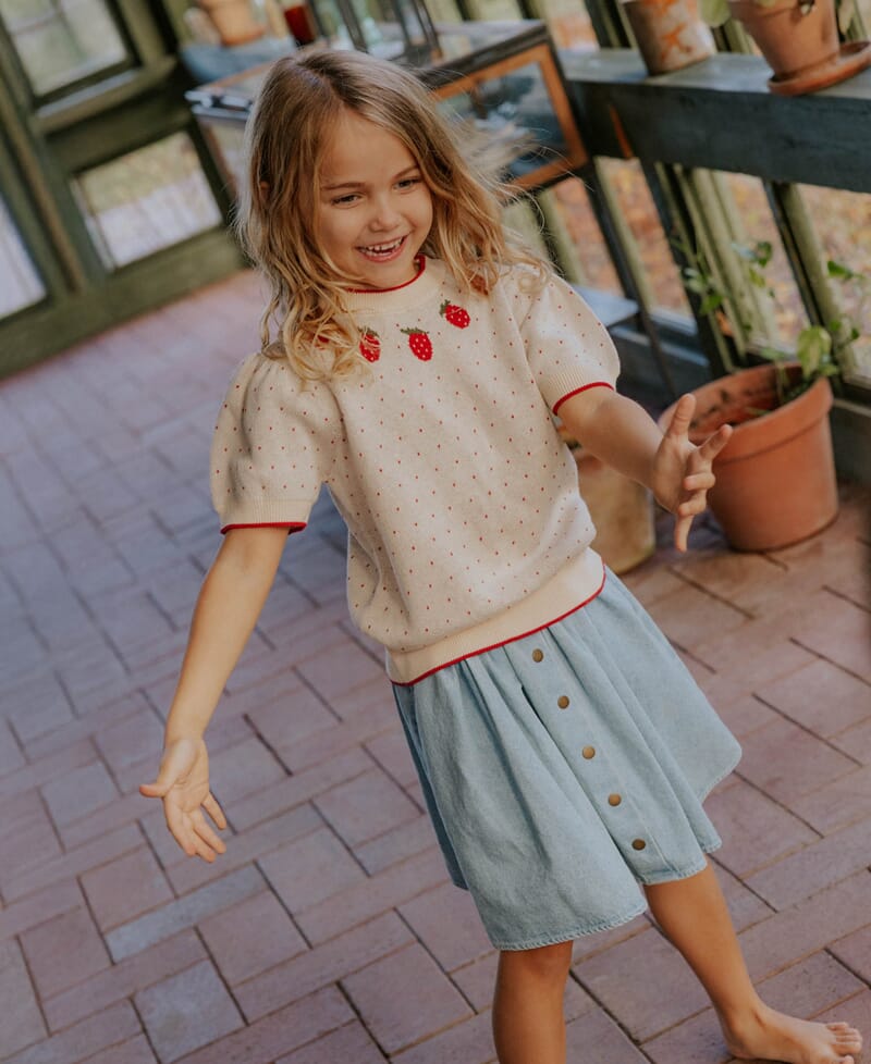 Don Denim Skirt light denim blue - Fliink - Rumpetroll