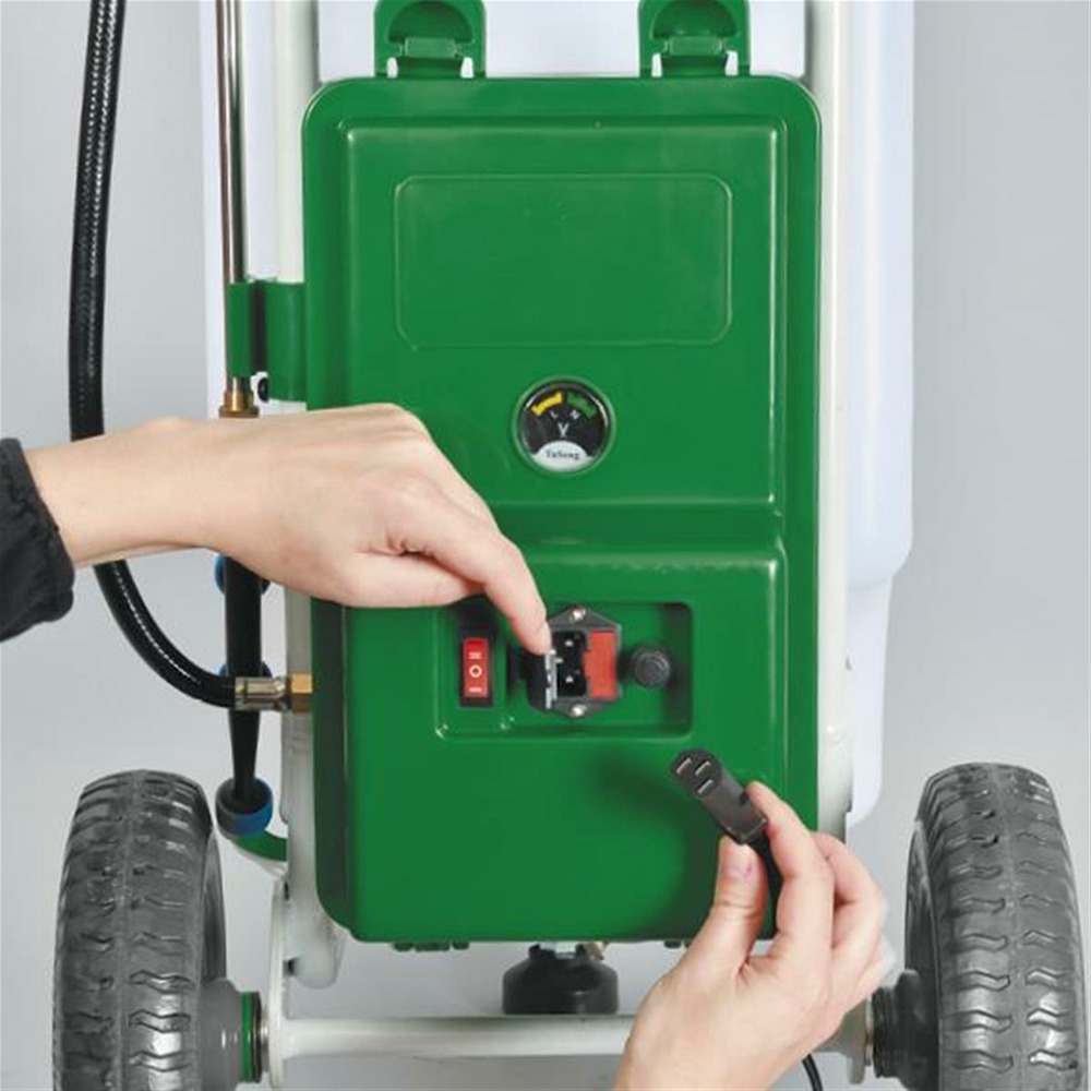 Pulvérisateur électrique sur roues 50 litres 12 v 8a