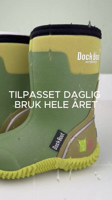 Kattnakken Gummistøvler M/ Isolasjon til -10°C | Dock Boot
