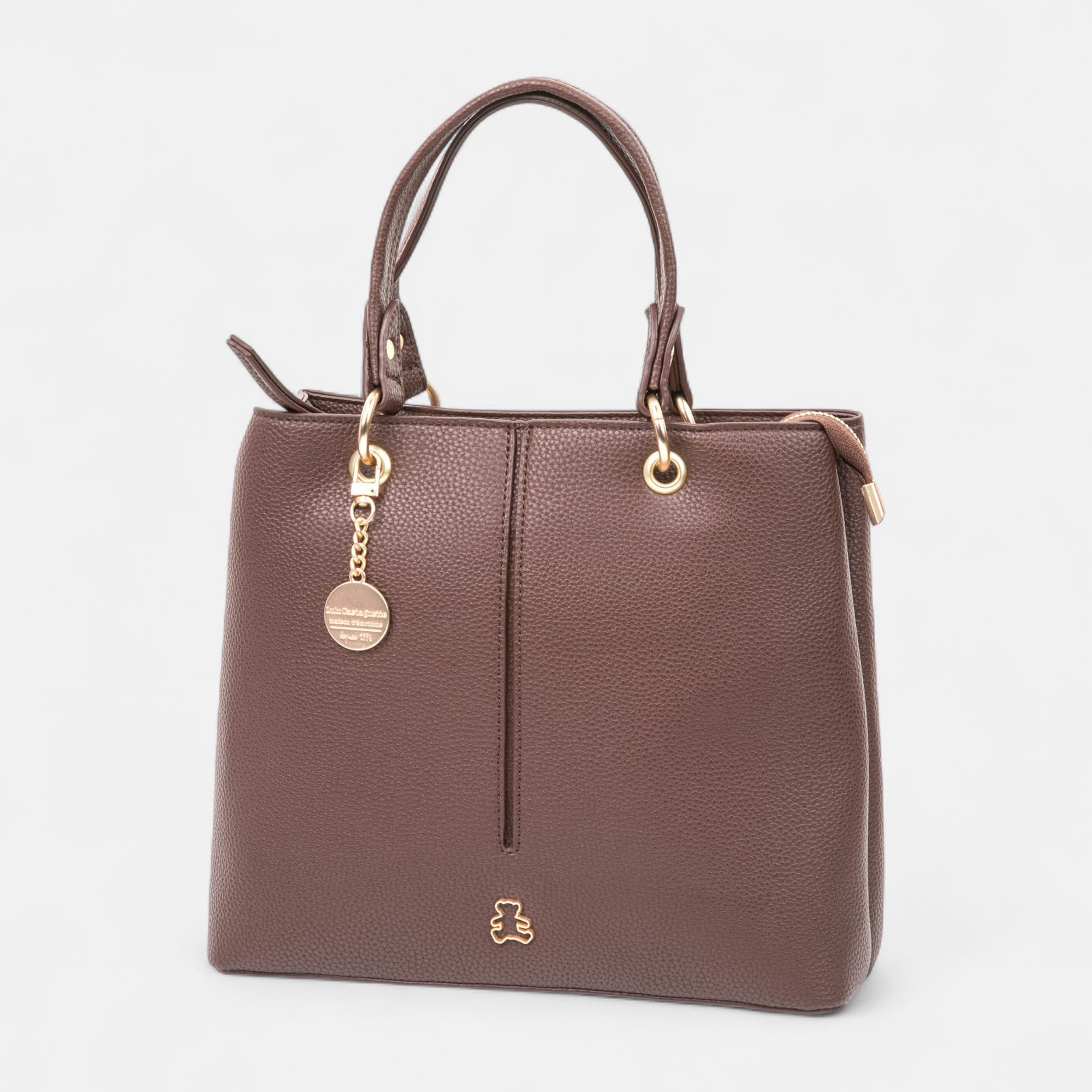 Sac à main marron