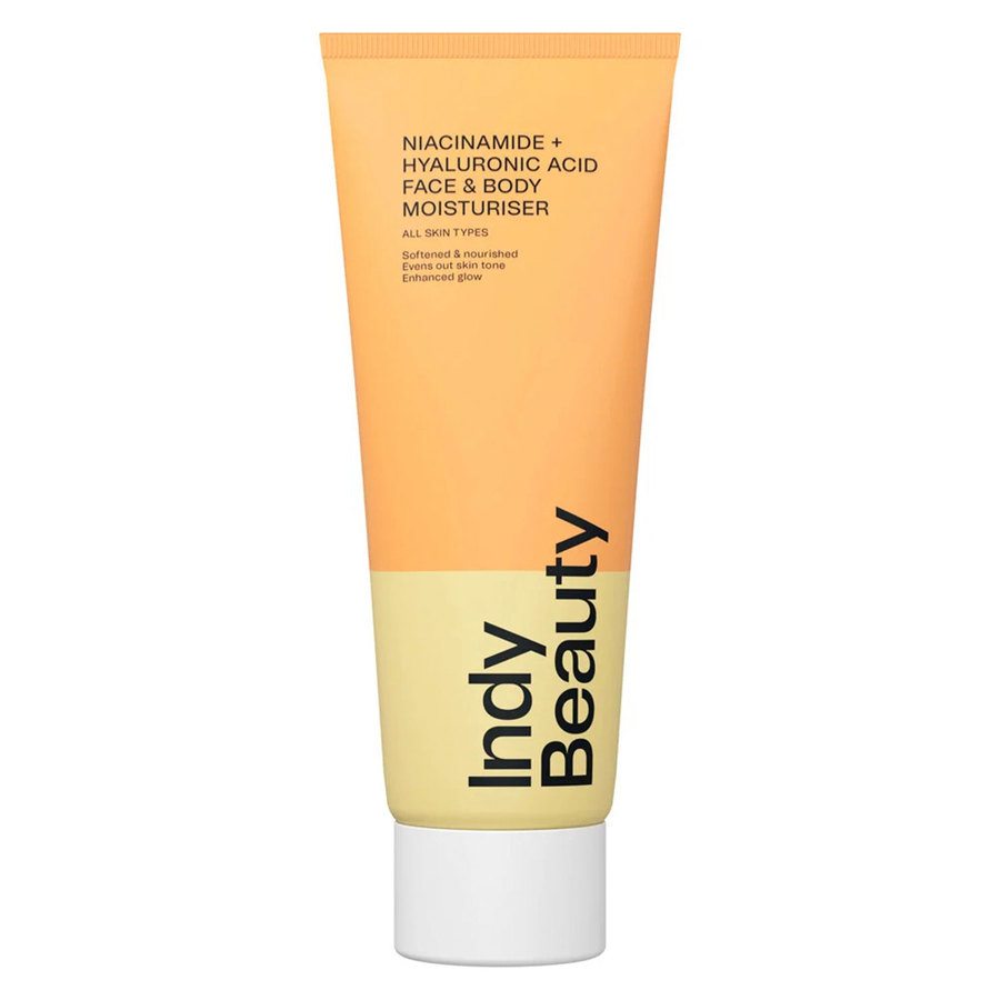 Indy Beauty Niacinamide & Hyaluronic Acid Face & Body Moisturiser 200ml