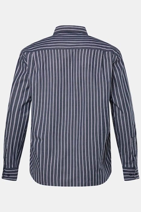 Men+ Streifenhemd, Langarm, Kentkragen, Comfort Fit, bis 8 XL