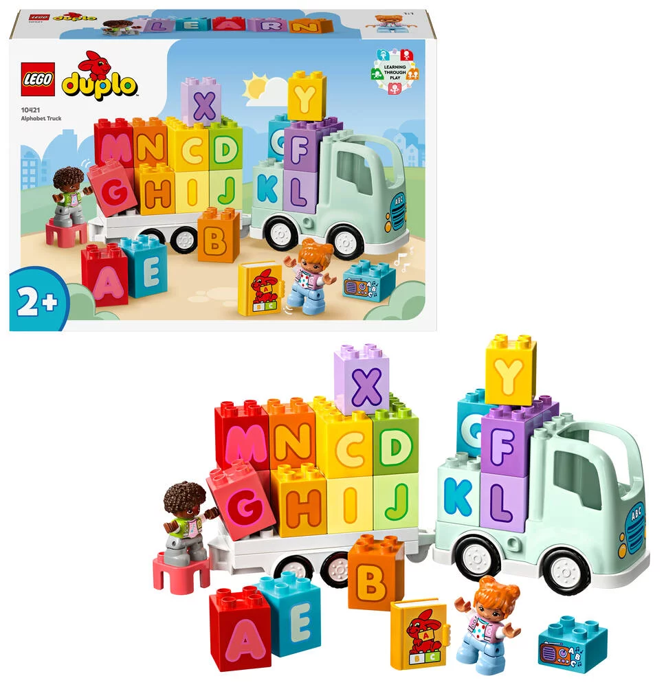 LEGO®DUPLO®MA VILLE 10421 - LE CAMION DE L'ALPHABET