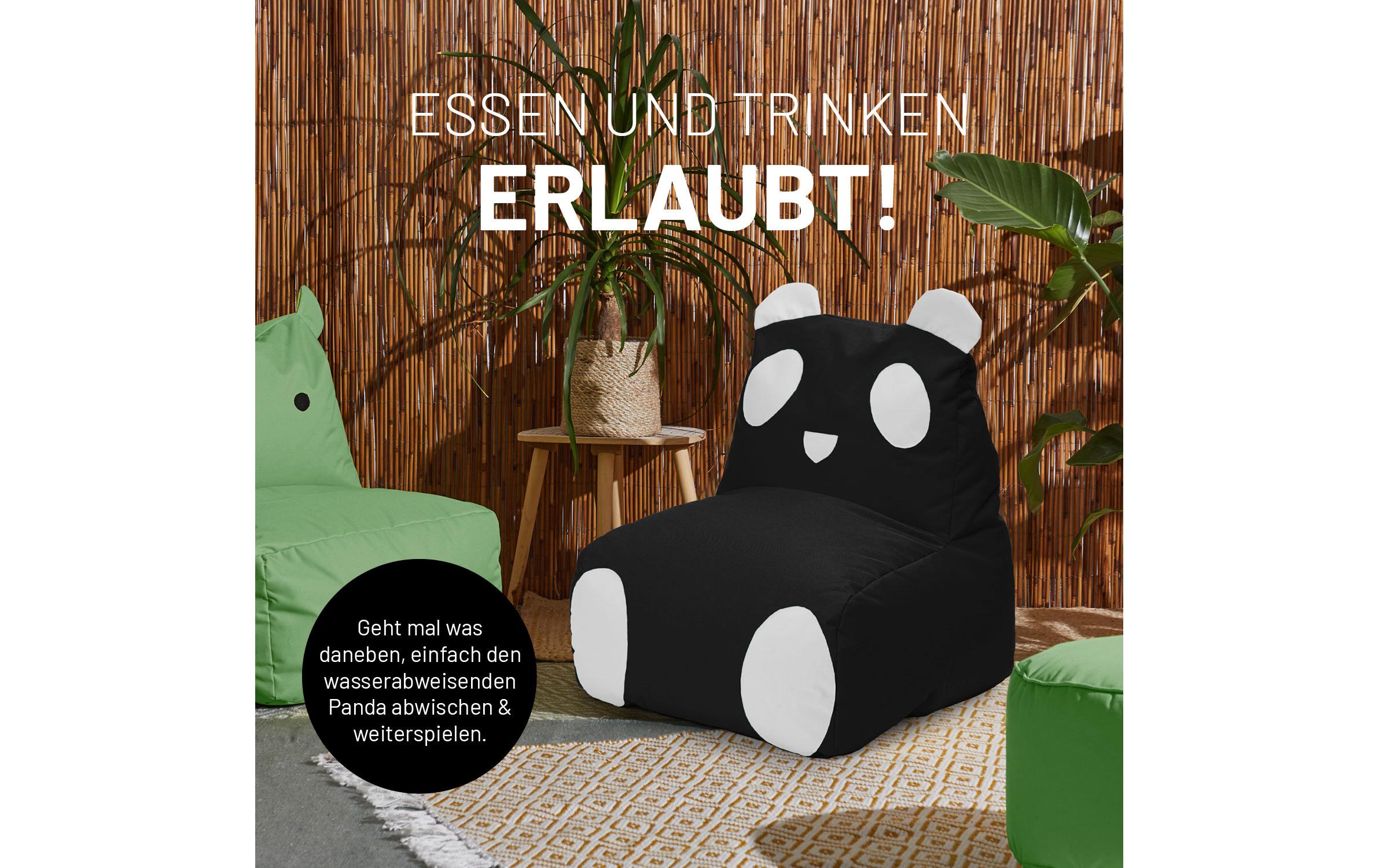 Sitzsack Panda 180 L, 75 x 65 cmKindersitzsack