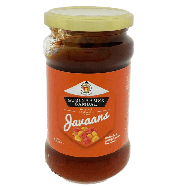 Surinam Food Surinaamse Javaanse Sambal 315ml