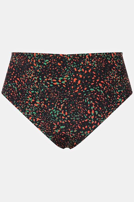 Tankini, Punkte, Quaste, Softcups, längeres Oberteil