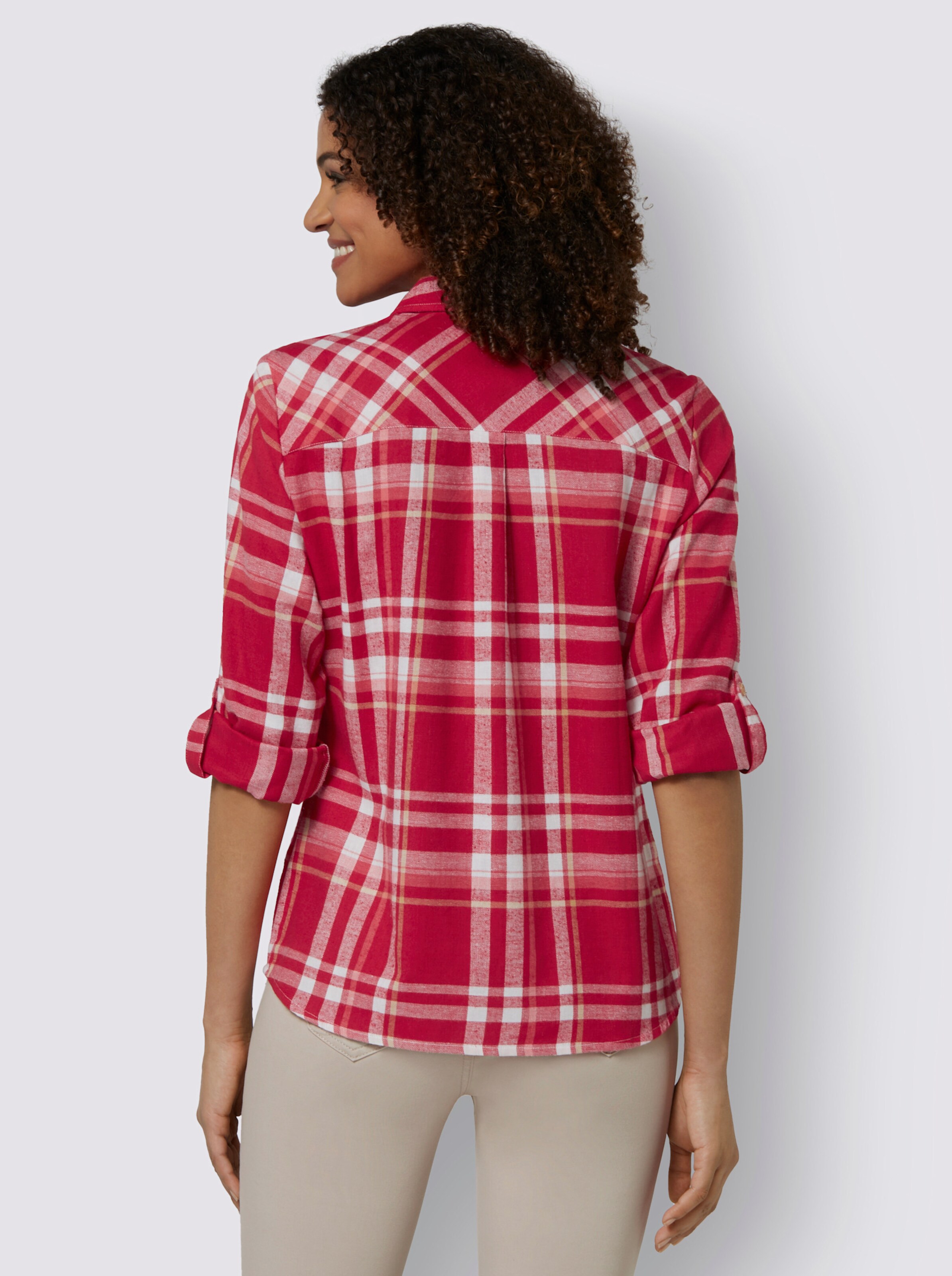 Flanellbluse