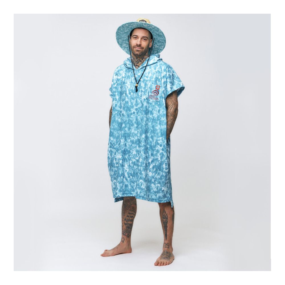 After Essentials MICROFIBER - Poncho ocean