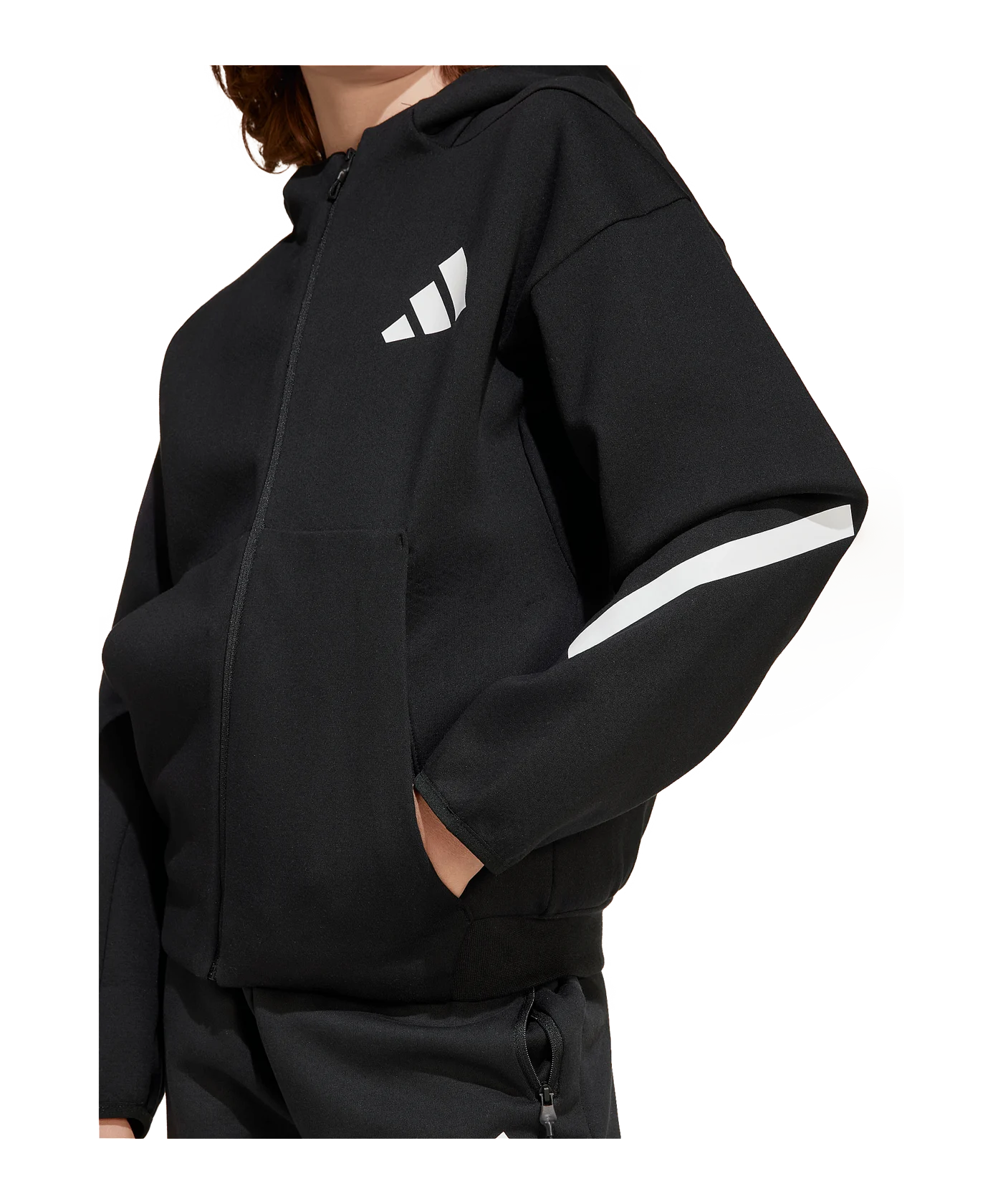 adidas Z.N.E. Trainingsjacke Schwarz