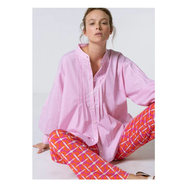 Suzie Winkle Pantalon Gerri Vinyle | Orange sanguine