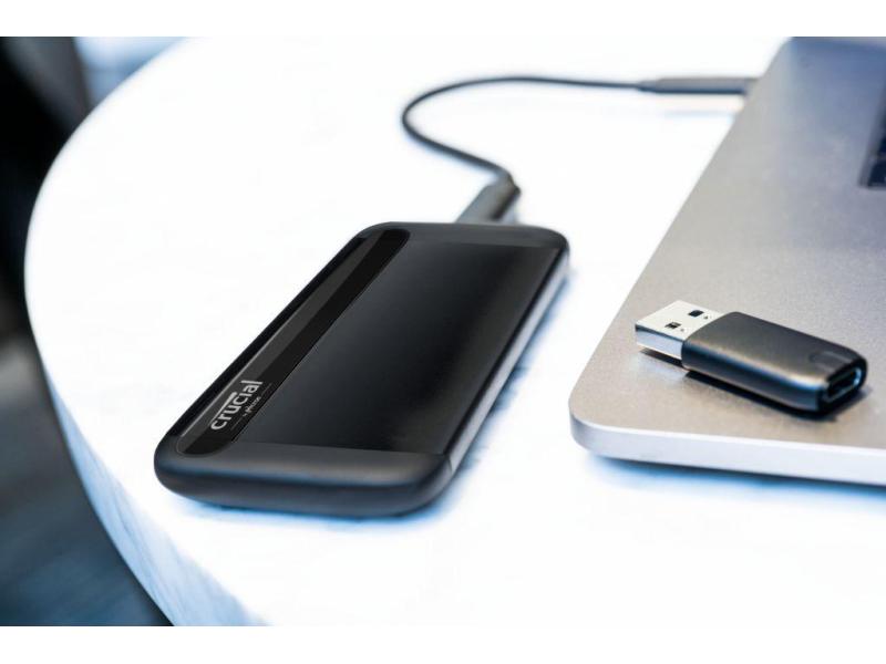 Crucial Externe SSD X8 Portable 500 GB Externes Solid State Drive mit 500 GB