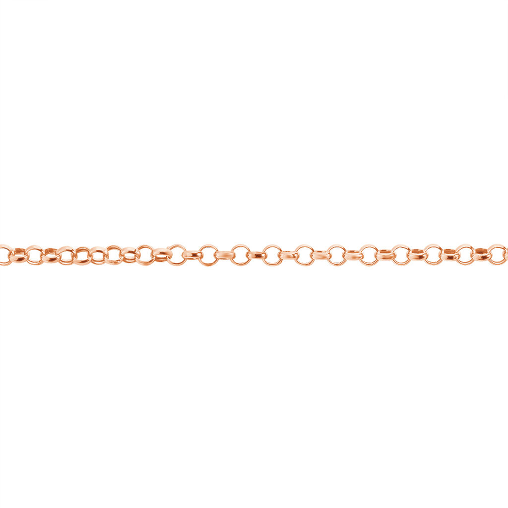 Bracelet Jodie Maille Jaseron Or Rose