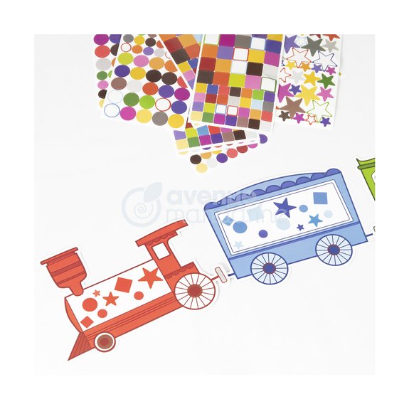 Boîte créative Educativ' Stickers - Tri de couleurs