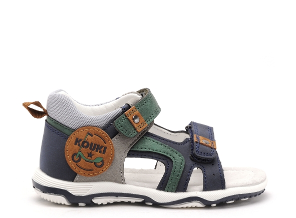 Bopy nu pieds enfant irwin bleu