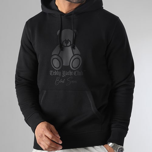 Sweat Capuche Black Series Bear Collection Noir