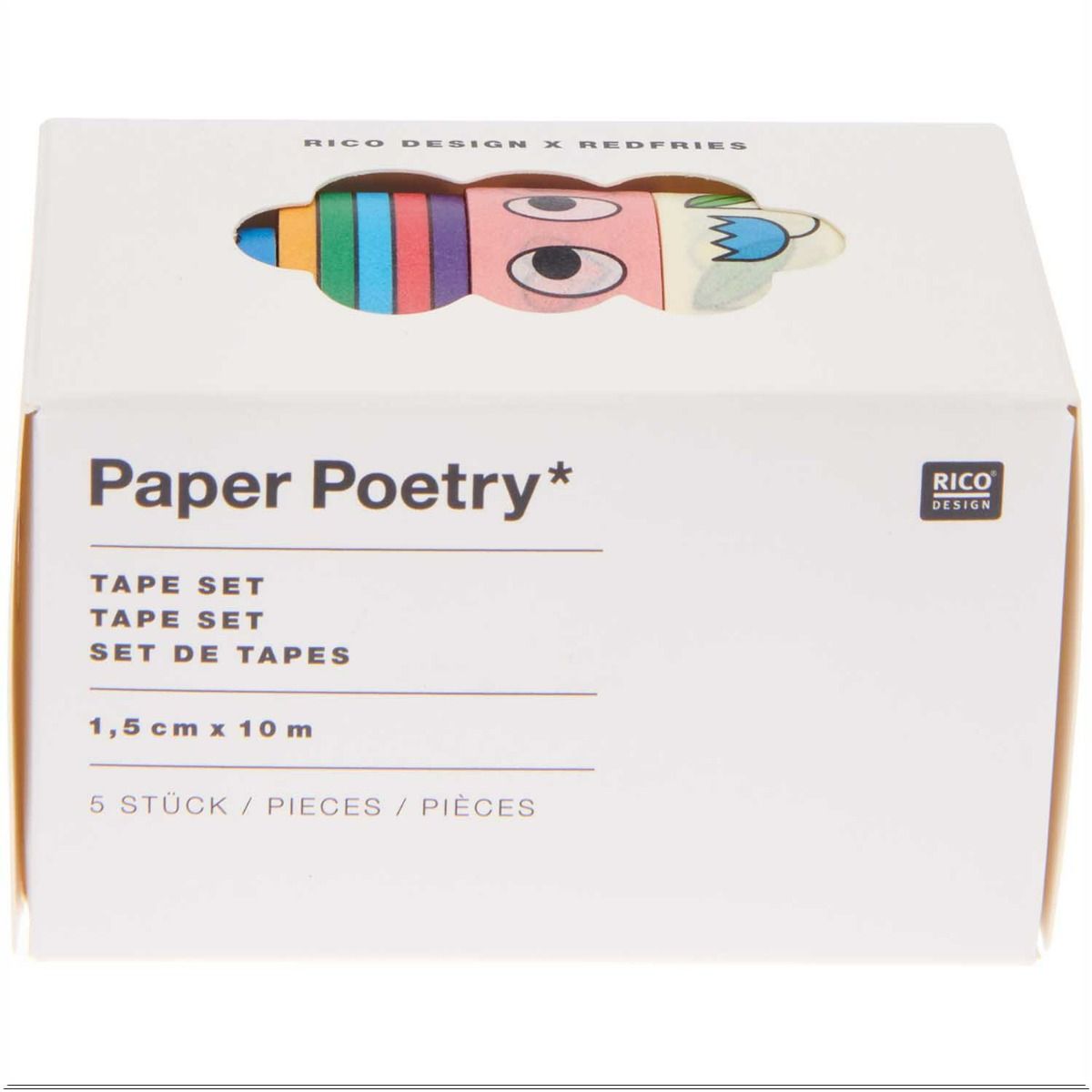Set de masking tape eye candy Rico Design