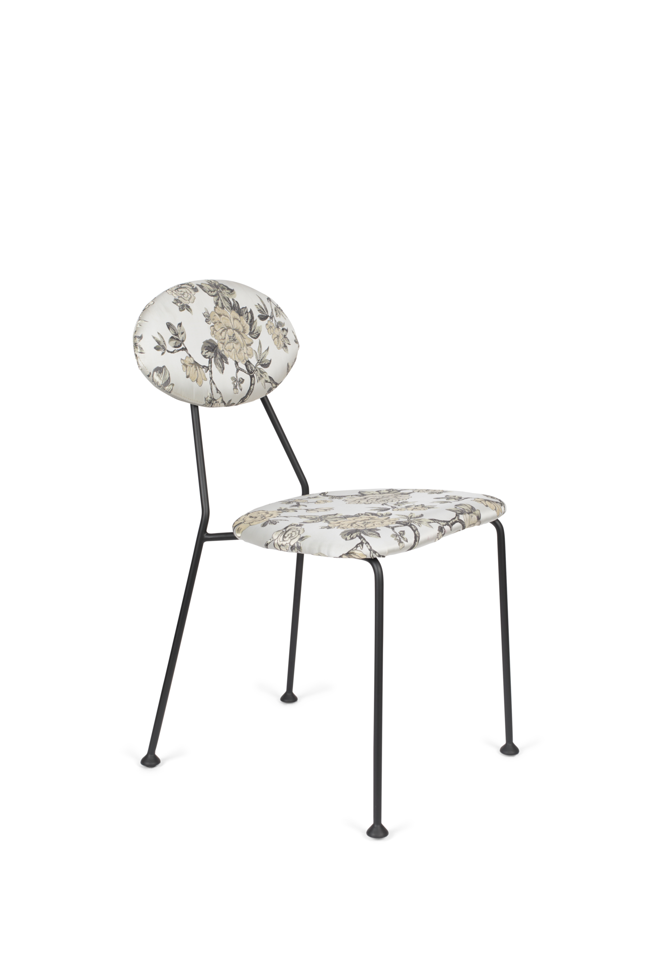 Bold Monkey stoel Kiss the Froggy bloemen print