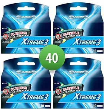 Wilkinson Sword Combi Scheermesjes Xtreme 3 40 mesjes