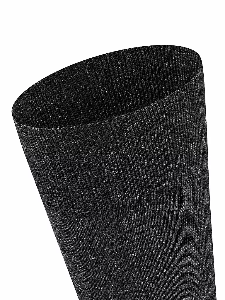 FALKE Herren Socken Sensitive London anthra.mel. grau