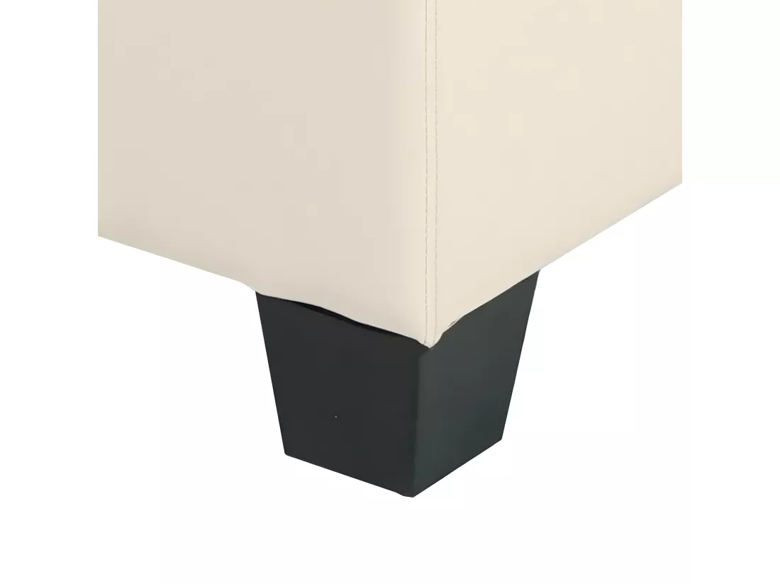 Fauteuil lounge Moncalieri, crème