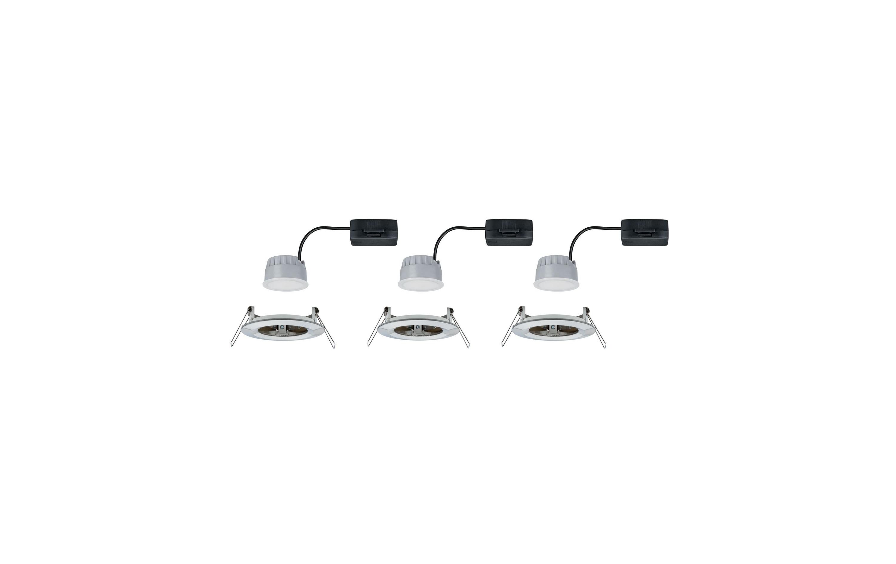 Einbauspot Nova Coin 3-Stepdim Starr Set, 18W, 2700K, EisenLED Einbauspots Basisset
