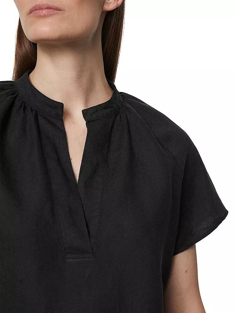 MARC O'POLO Blusenshirt schwarz
