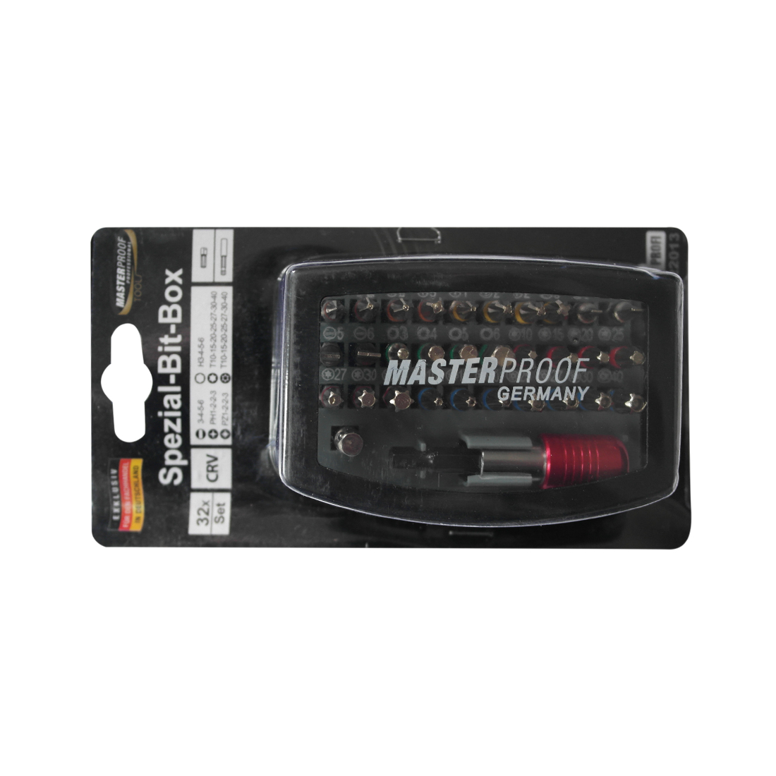 Masterproof Spezial-Bit-Box 32-teilig