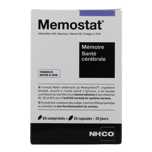 Memostat - Mémoire, Santé Cérébrale