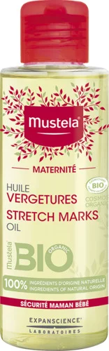 Huile vergetures certifiée BIO - Maternité Mustela - 105ml