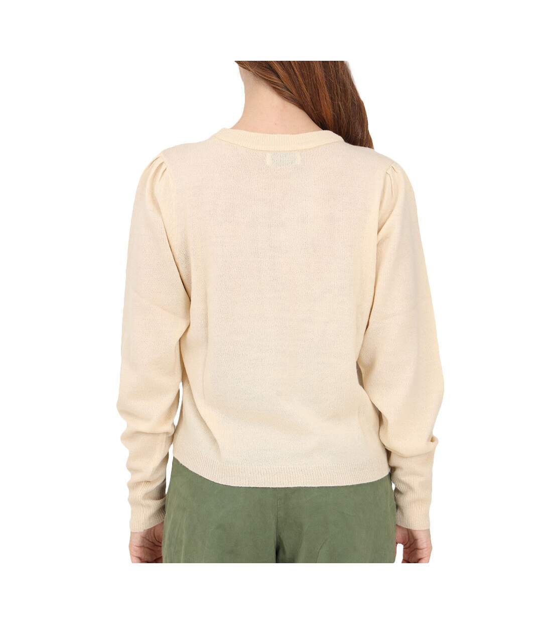 Pull Beige Femme JDY Laura Knt