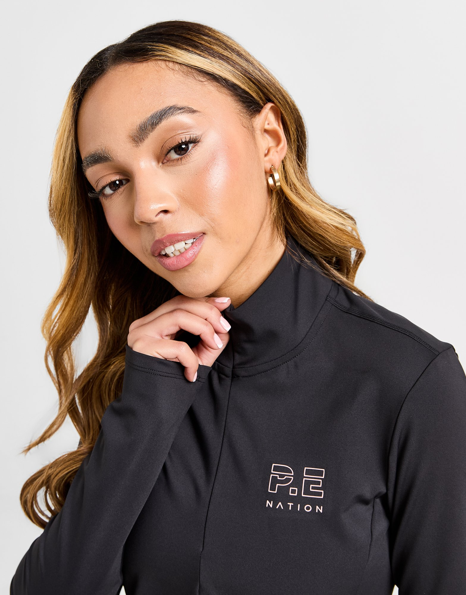 PE Nation Haut Zippé Enduro Colour Block Femme
