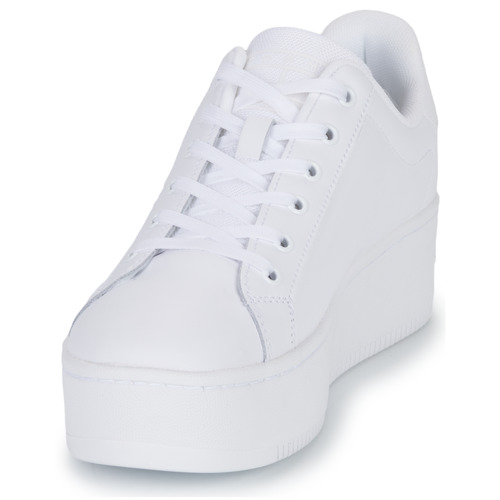 Tommy Jeans - TOMMY JEANS FLATFORM ESSENTIAL - Blanc