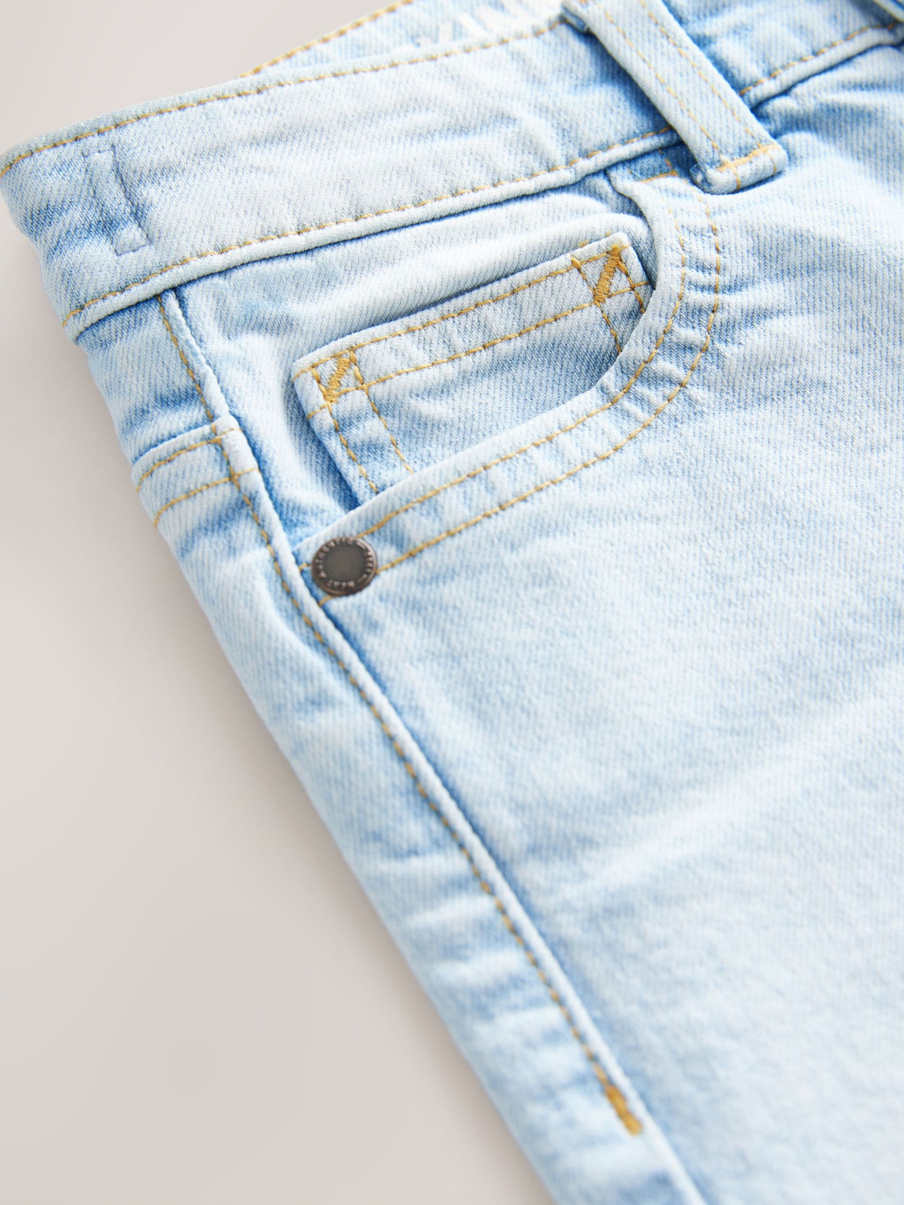 Bleach wash - Stretchjeans (3-17jr)