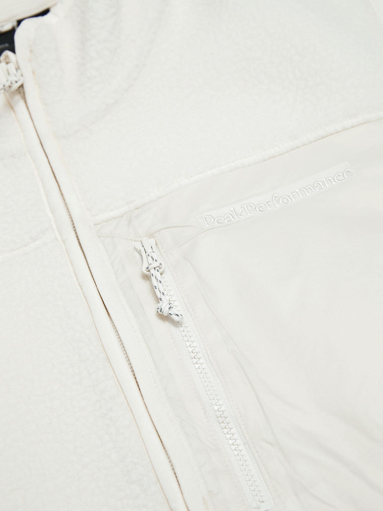 Pile Vest Herre Vintage White
