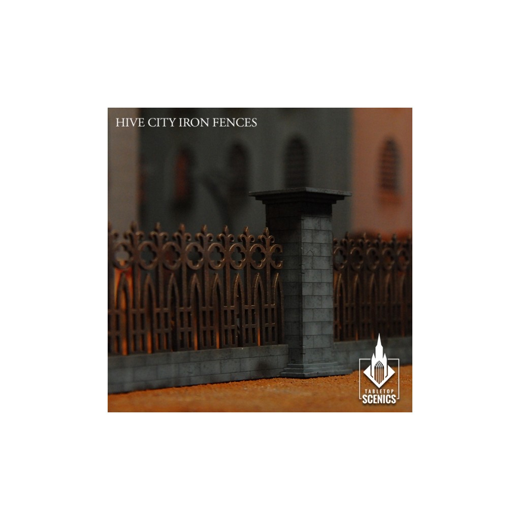 Hive City Iron Fence